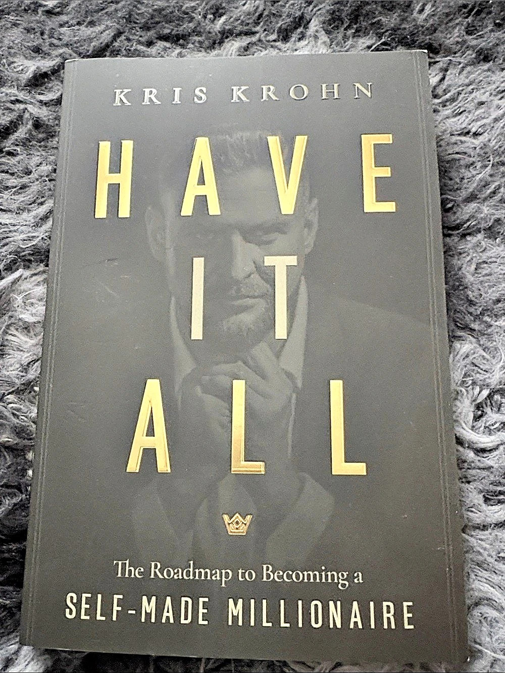 Have It All Paperback Book Black & Gold